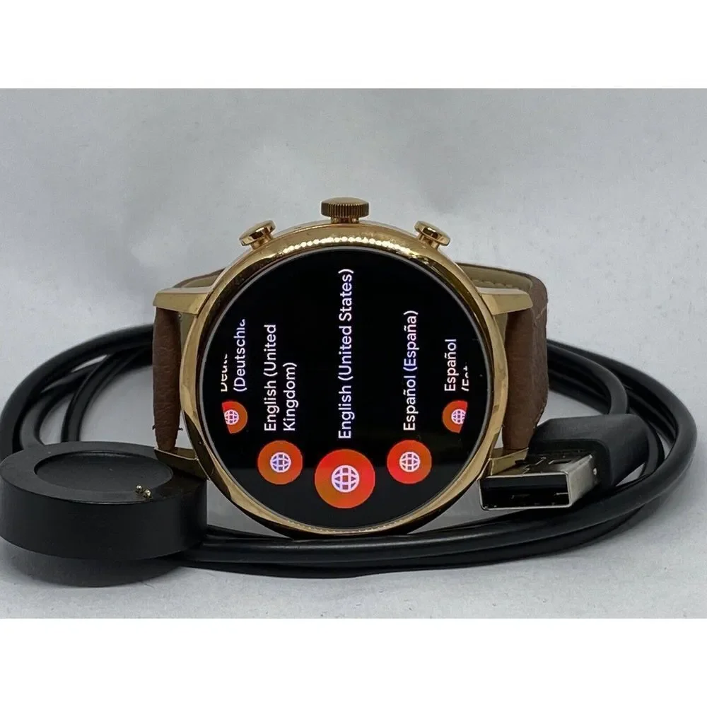 Fossil Gen 4 Authentic Digital Dial Smart Watch Custom Band FTW6018 LT278